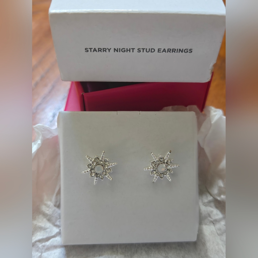 Brand New Never Worn Avon Starry Night Stud Earrings